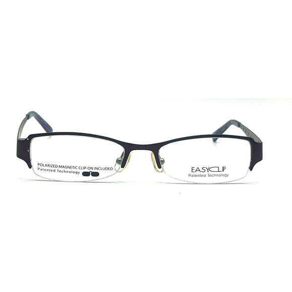 EASYCLIP P6039 RED/PURPLE EYEGLASSES SUNGLASSES FRAMES 49-17-135